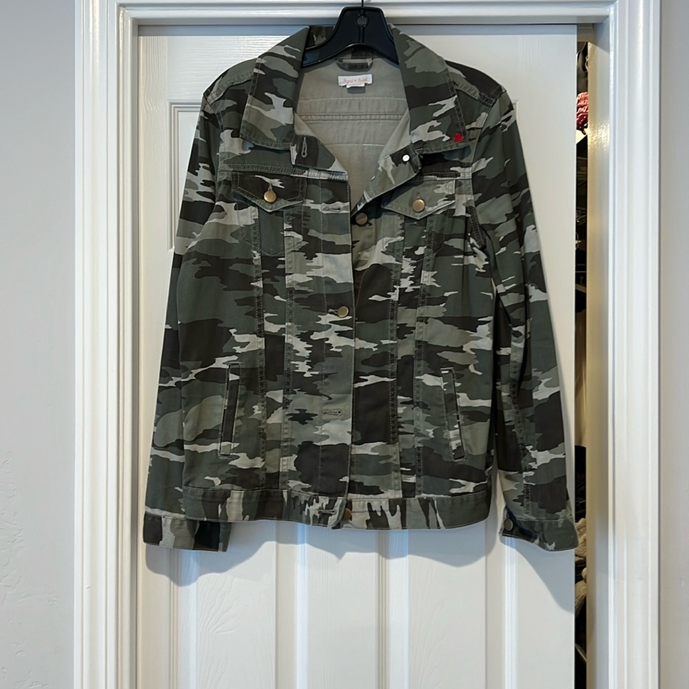 Camo Jean Jacket